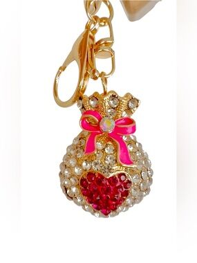 LUCKY LUCKY MONEY BAG KEYCHAIN/CHARM